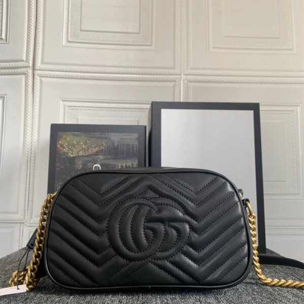 Gucci Marmont Matelasse Shoulder Bag - Image 4
