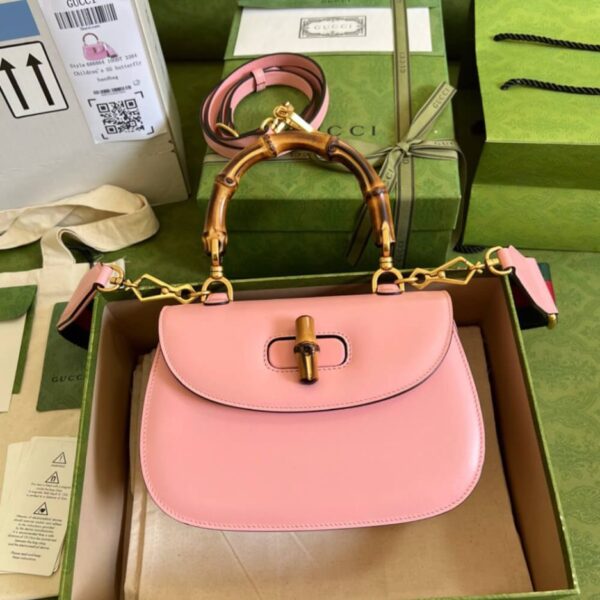 Gucci Bamboo 1947 Jumbo Small Top Handle Bag - Image 2