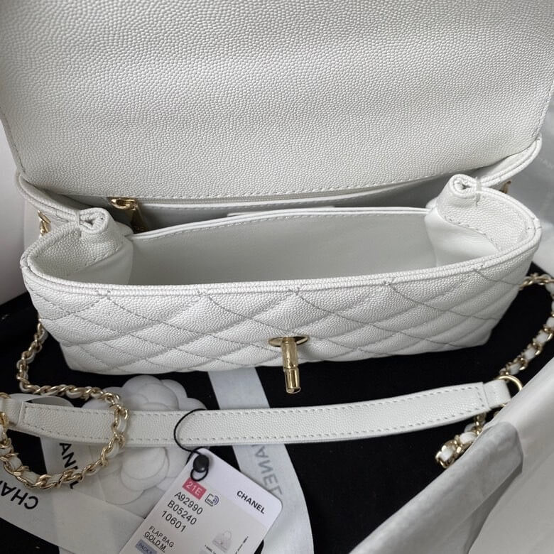 CHANEL Coco Handle Bag Small - Image 7