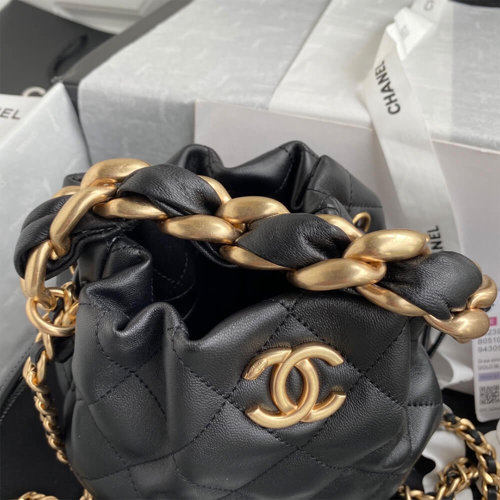 CHANEL Drawstring Bag - Image 6
