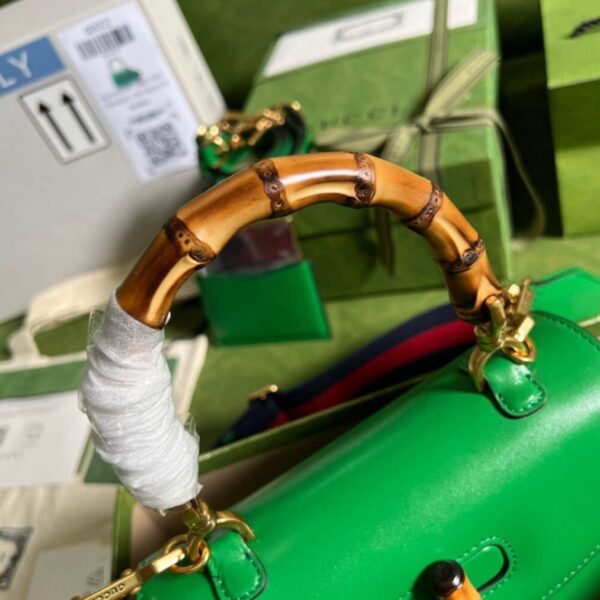 Gucci Bamboo 1947 Jumbo Small Top Handle Bag - Image 6