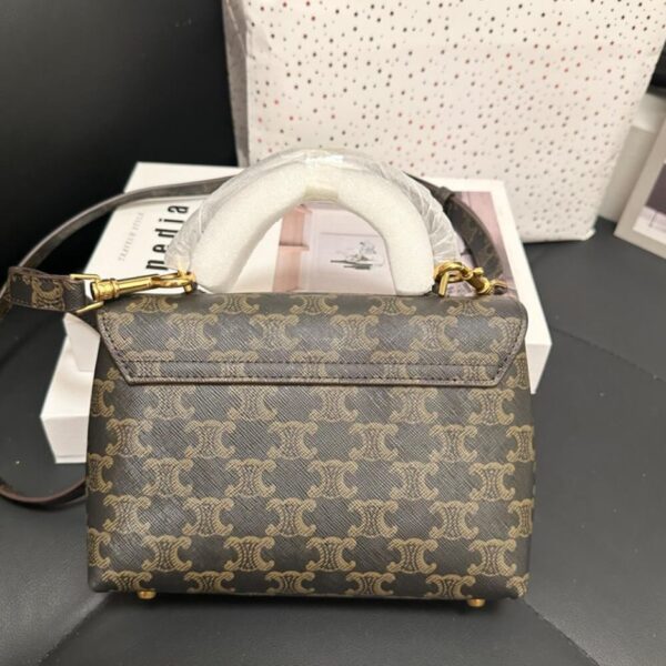 CELINE TEEN NINO BAG IN TRIOMPHE CANVAS - Image 3