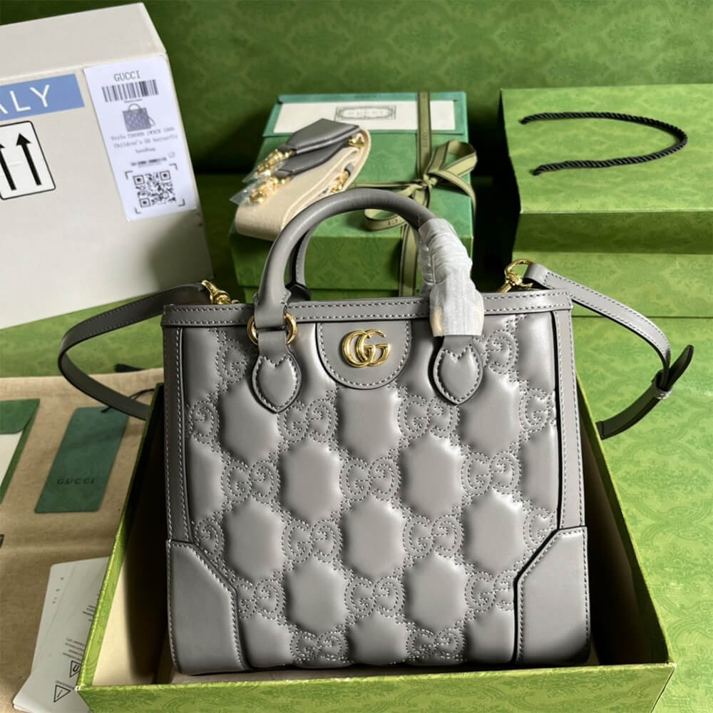 Gucci Matelasse Top Handle Bag - Image 2