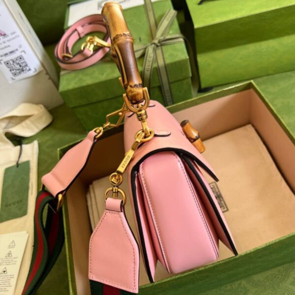 Gucci Bamboo 1947 Jumbo Small Top Handle Bag - Image 5