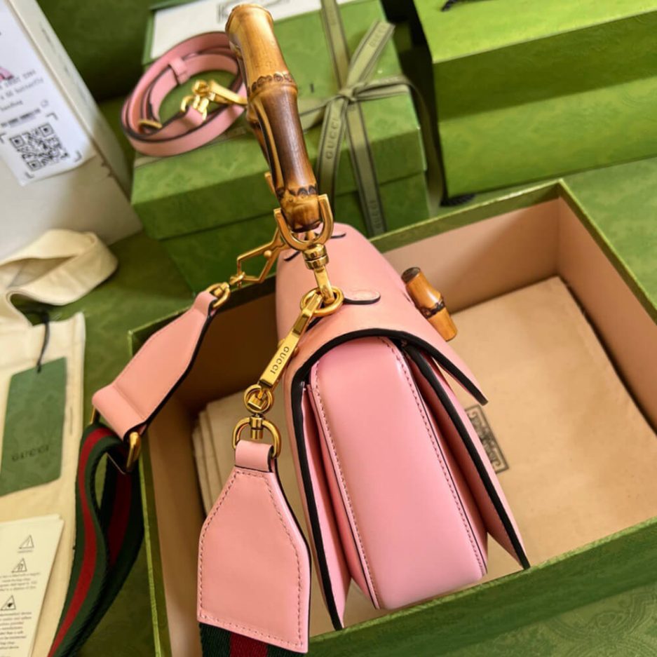 Gucci Bamboo 1947 Jumbo Small Top Handle Bag - Image 5