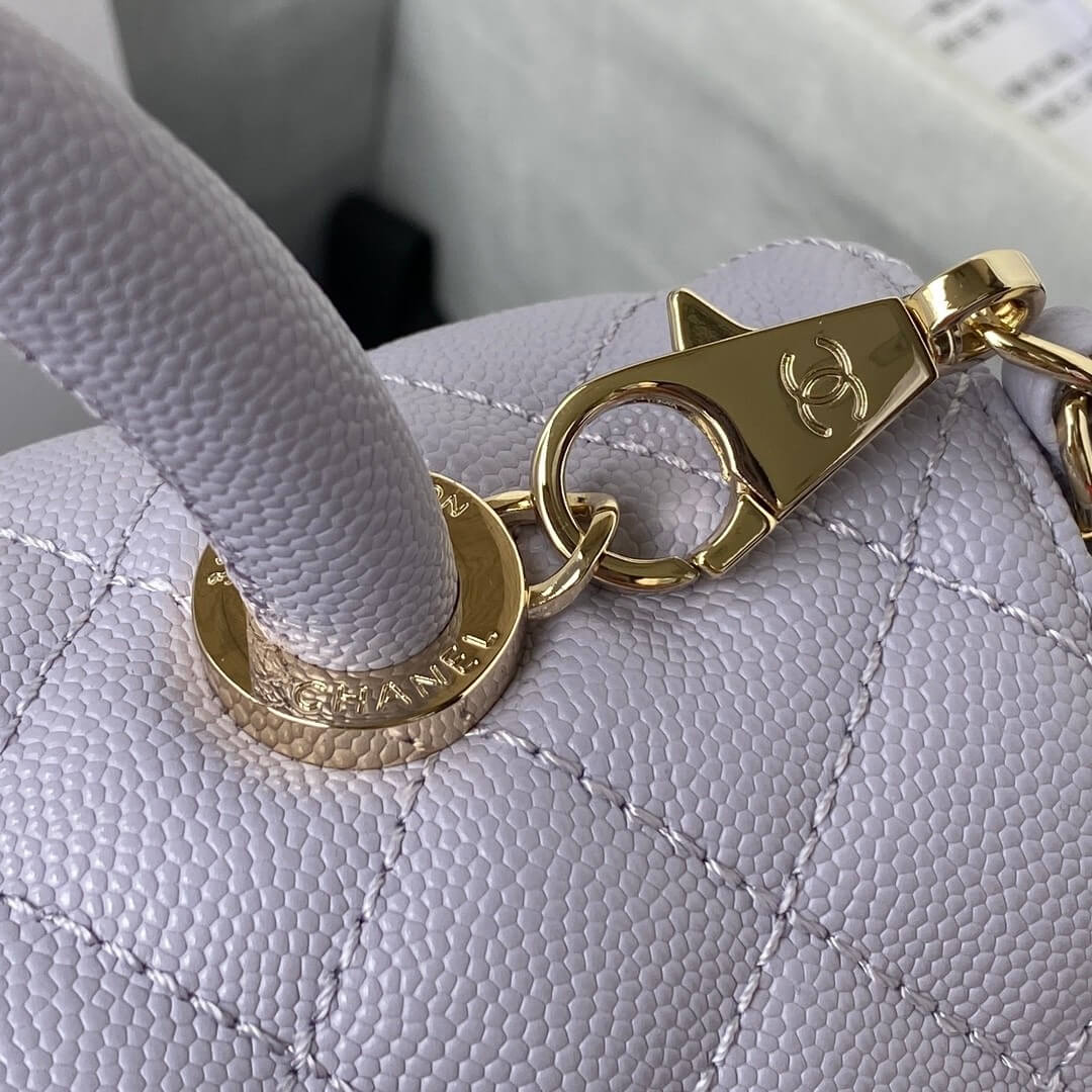 CHANEL Coco Handle Bag Small - Image 7