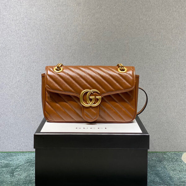 Gucci Marmont Matelasse Shoulder Bag - Image 2
