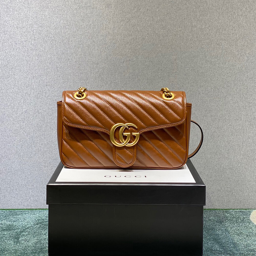 Gucci Marmont Matelasse Shoulder Bag - Image 2