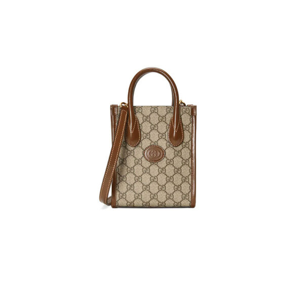 Gucci Mini Tote Bag With Interlocking