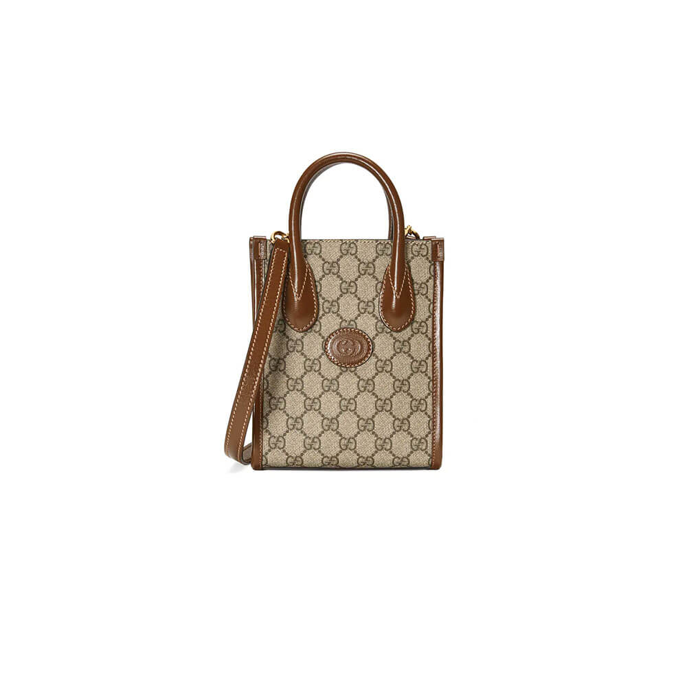 Gucci Mini Tote Bag With Interlocking