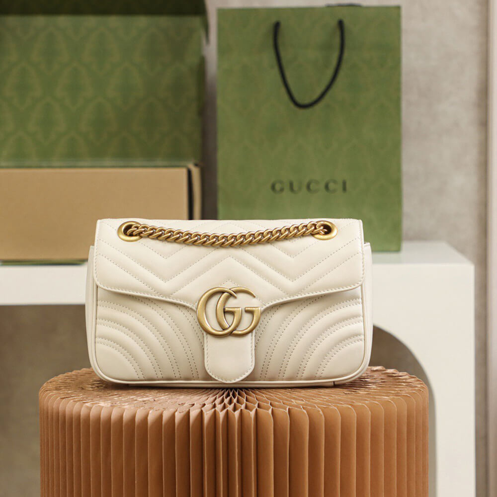 Gucci Marmont Matelasse Shoulder Bag - Image 2