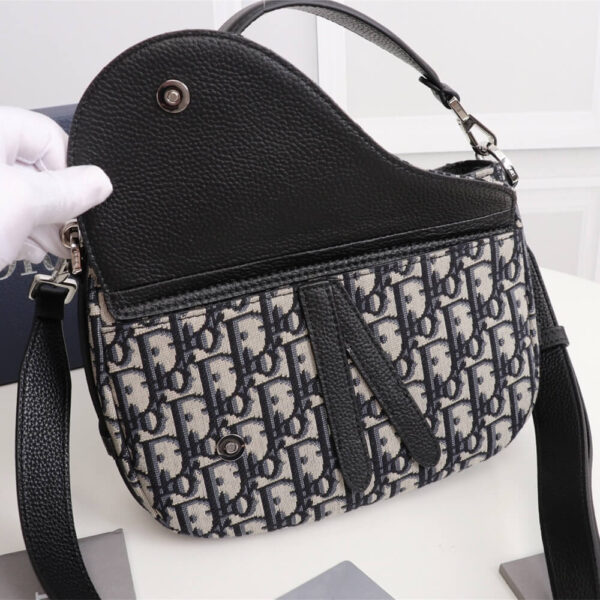Dior MIni Saddle Soft Bag - Image 4