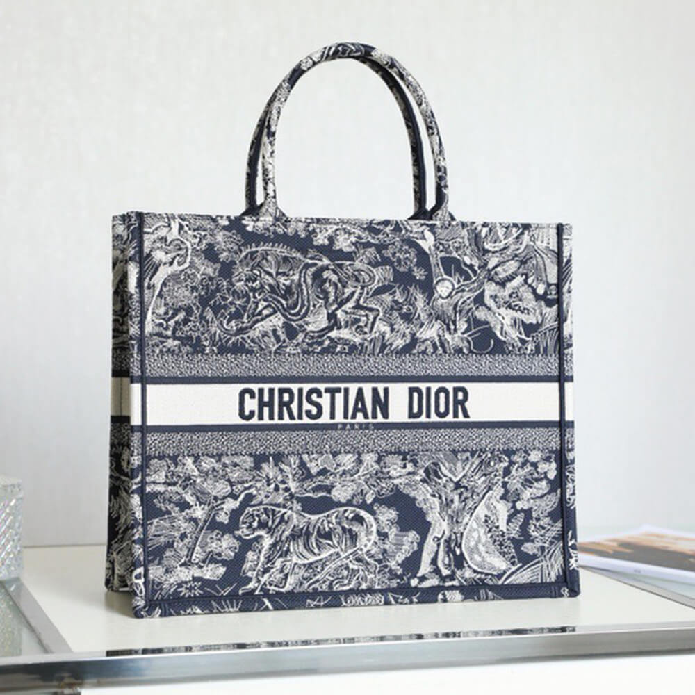 Dior Large Book Tote Bag - Image 2