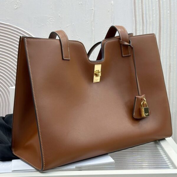 Celine Cabas 16 In Supple Grained  Calfskin - Image 2