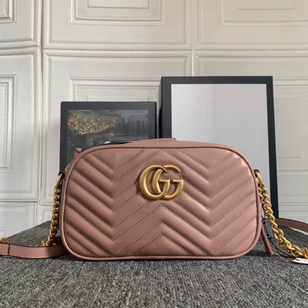 Gucci Marmont Matelasse Shoulder Bag - Image 2