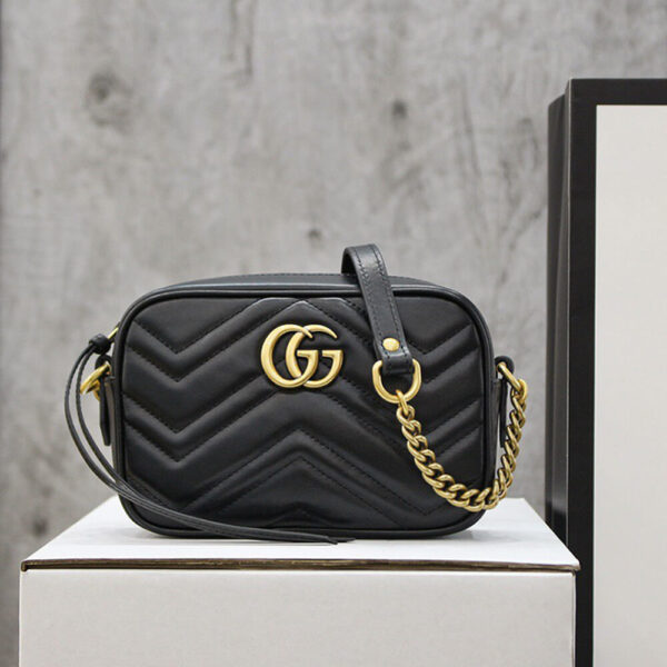 Gucci Marmont Matelasse Mini Bag - Image 2