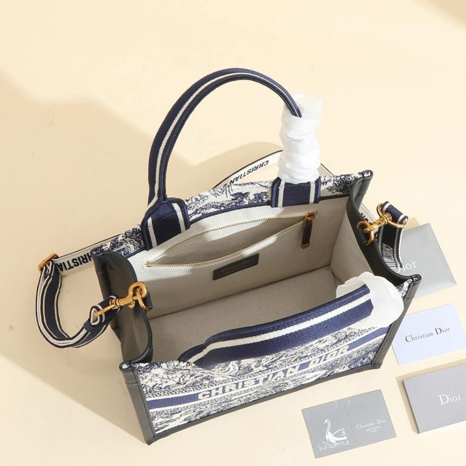 Dior Medium Book Tote Bag - Image 6