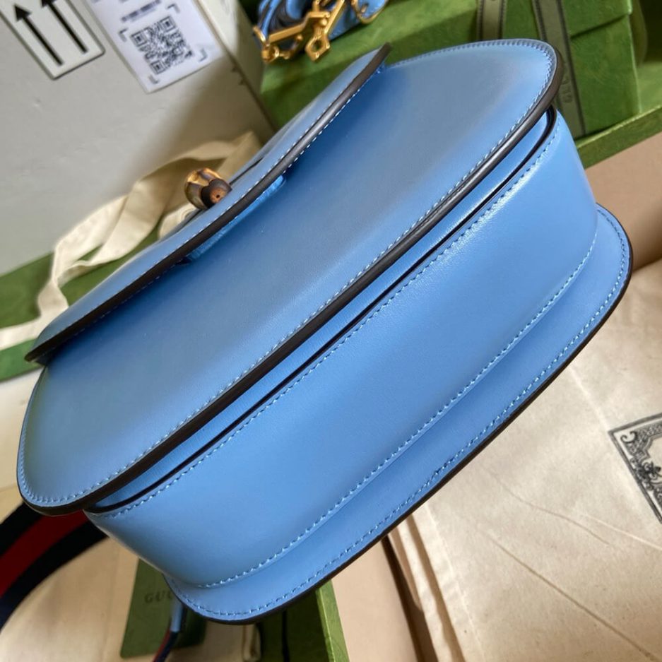 Gucci Bamboo 1947 Jumbo Small Top Handle Bag - Image 4