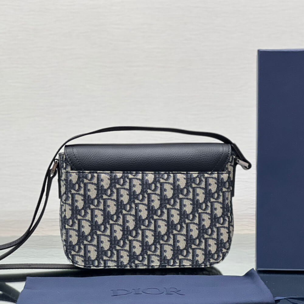 Dior Mini Saddle Bag With Strap - Image 4