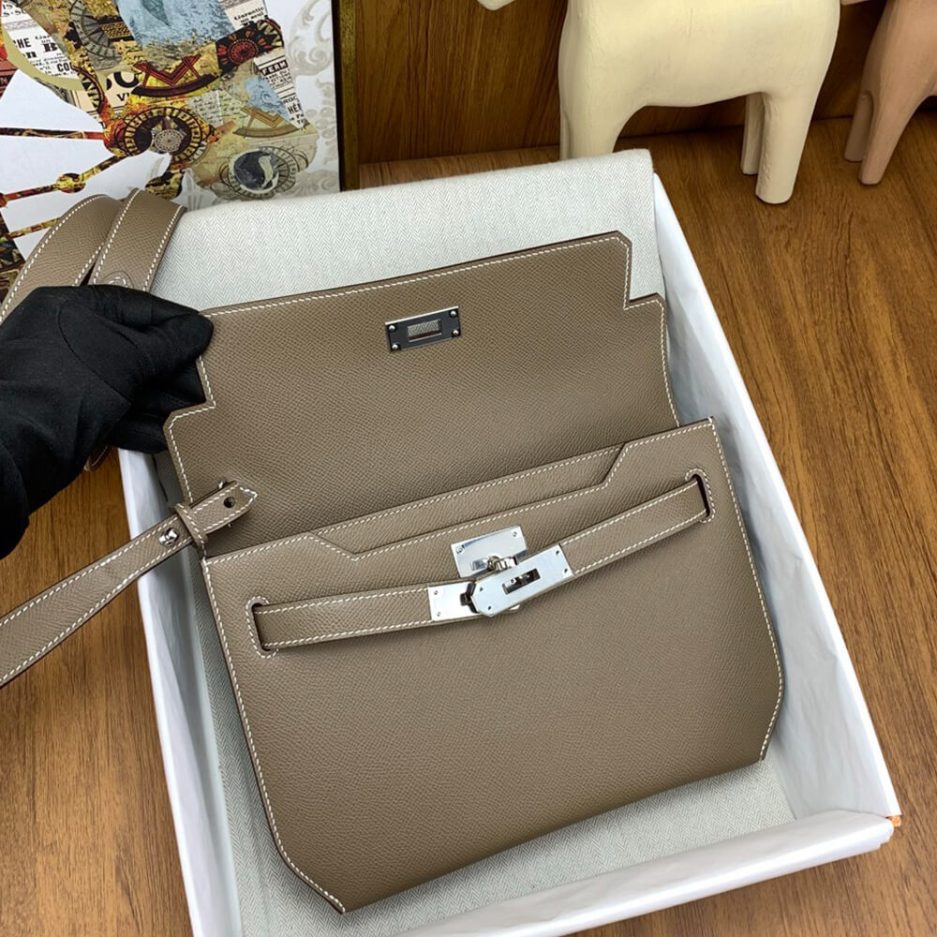 Hermes Kelly Depeches 25 Pouch Bag - Image 5