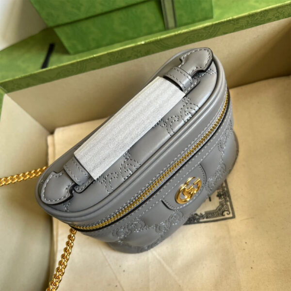 Gucci Matelasse Top Handle Bag - Image 5