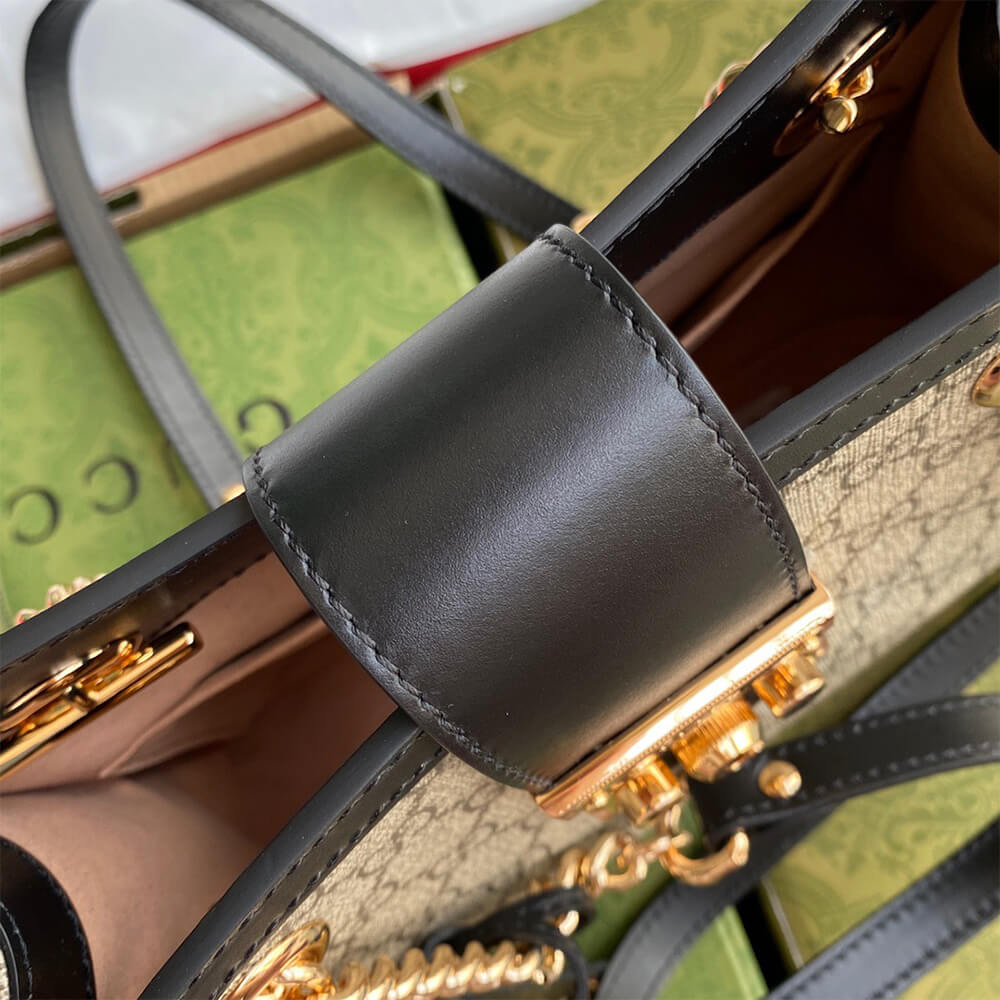 Gucci Padlock Bees Shoulder Bag - Image 7