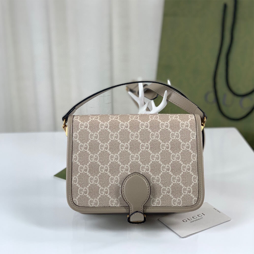 Gucci Mini Shoulder Bag With Interlocking - Image 3