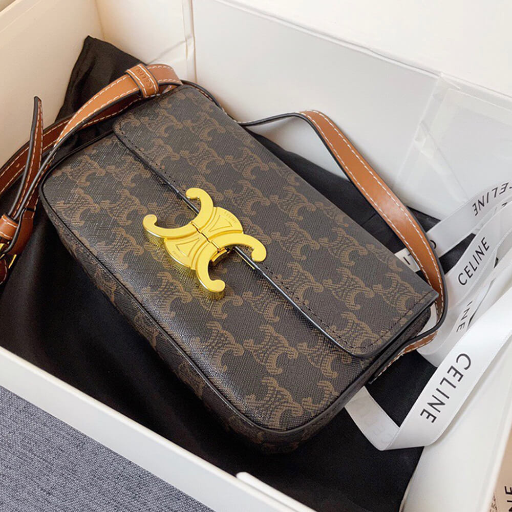 Celine Triomphe Shoulder Bag - Image 4