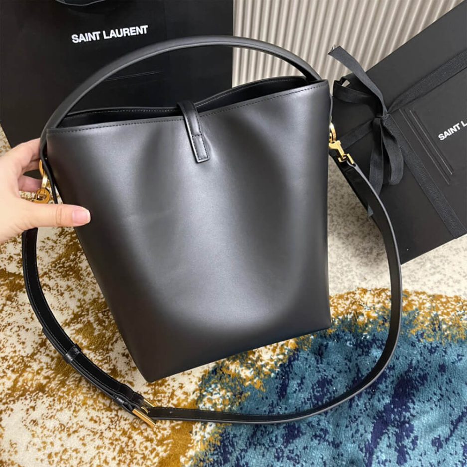 YSL Le 37 In Shiny Leather Bag - Image 3