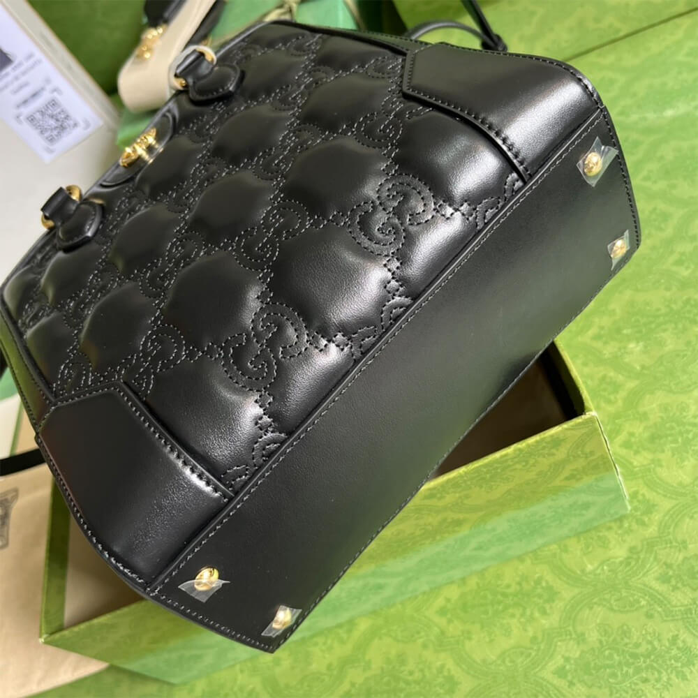 Gucci Matelasse Top Handle Bag - Image 7