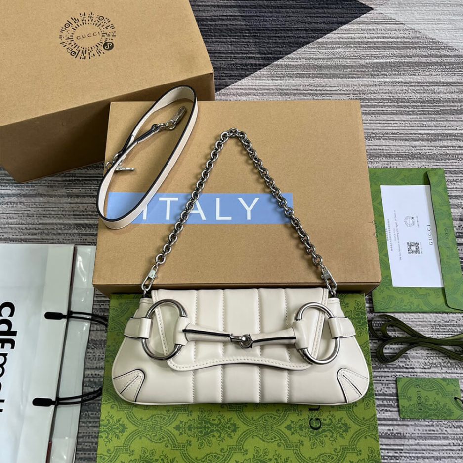 Gucci Horsebit Chain Small Shoulder Bag - Image 2