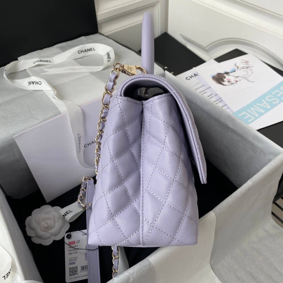 CHANEL Coco Handle Bag Small - Image 4