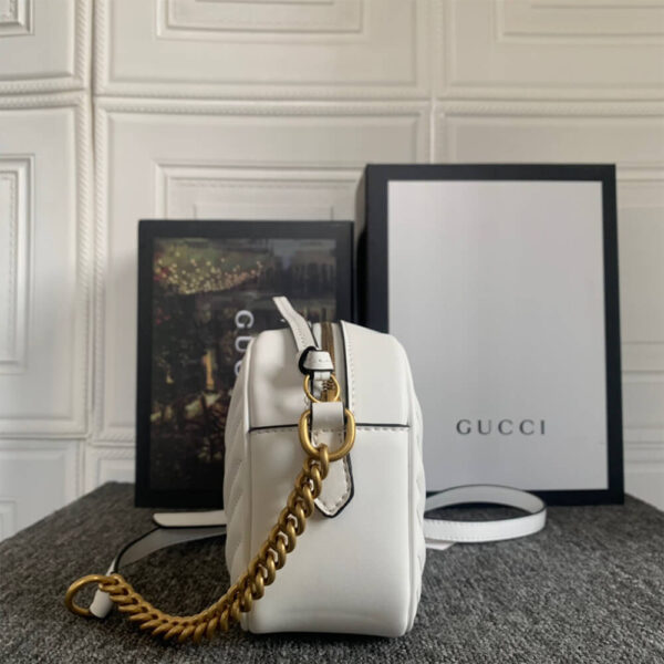 Gucci Marmont Matelasse Shoulder Bag - Image 4