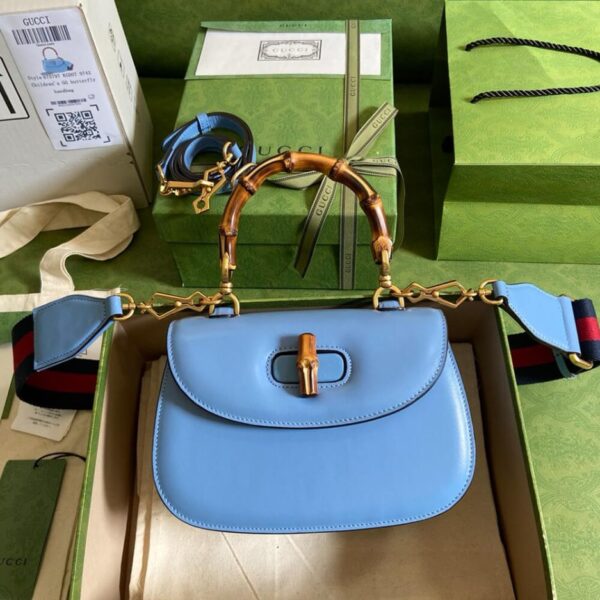 Gucci Bamboo 1947 Jumbo Small Top Handle Bag - Image 2