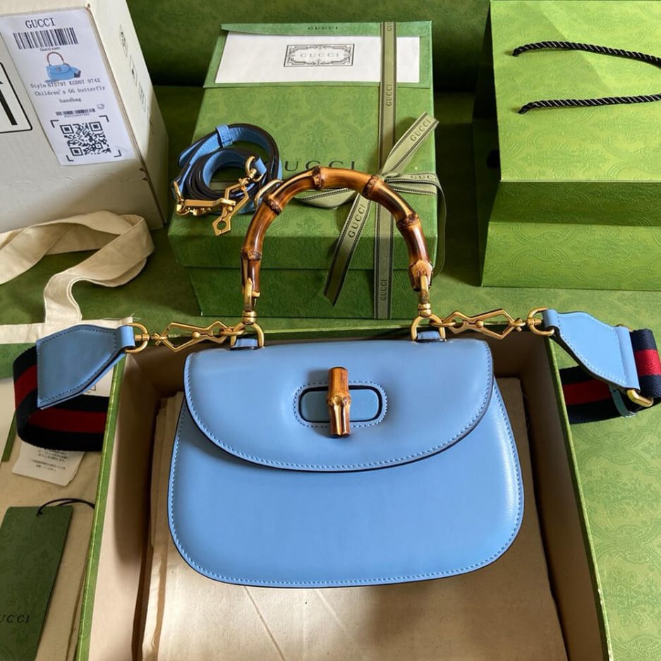 Gucci Bamboo 1947 Jumbo Small Top Handle Bag - Image 2