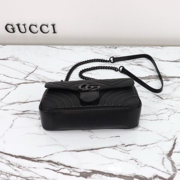 Gucci Marmont Small Matelasse Shoulder Bag - Image 3