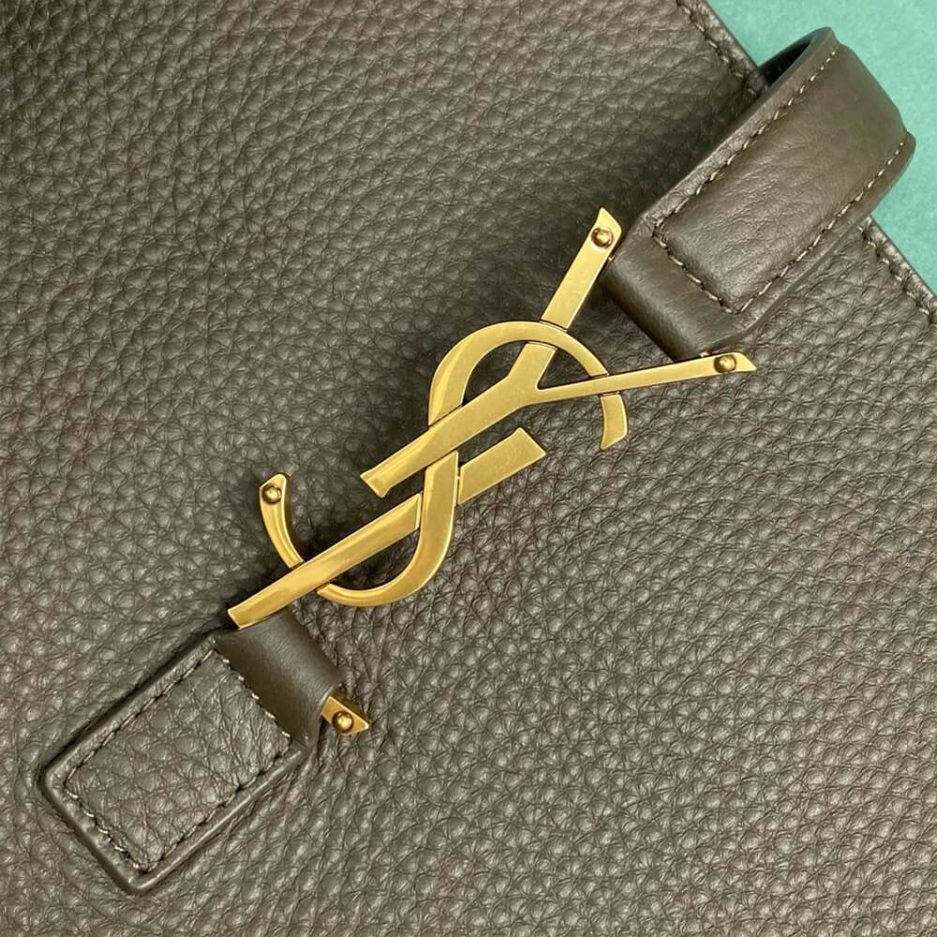 YSL le A 7 Bea In Grained Leather Bag - Image 8