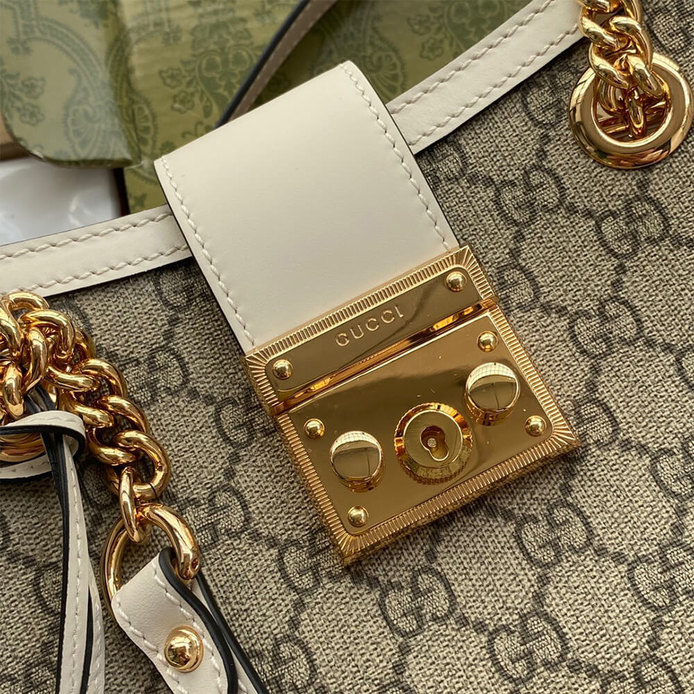 Gucci Padlock Bees Shoulder Bag - Image 7