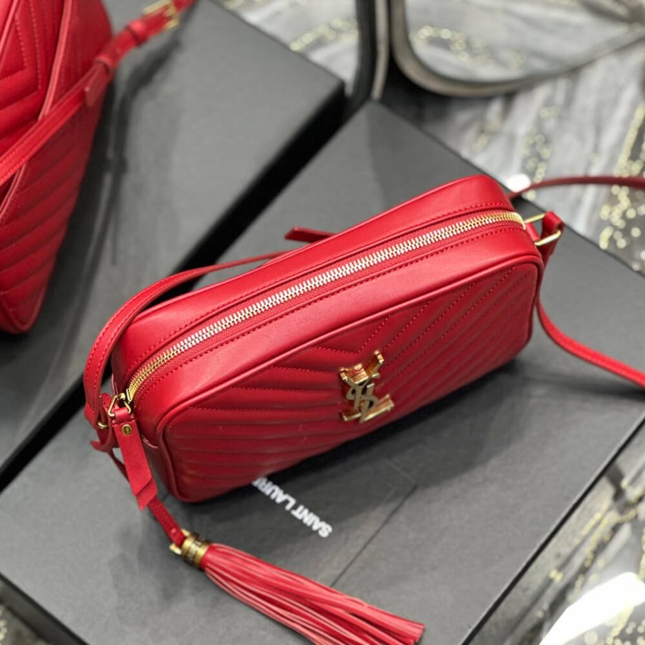 YSL Lou Camera Bag In Quilted Leather Bag - Image 4