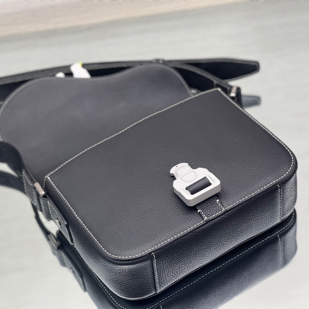 Dior Mini Saddle Bag With Strap - Image 5