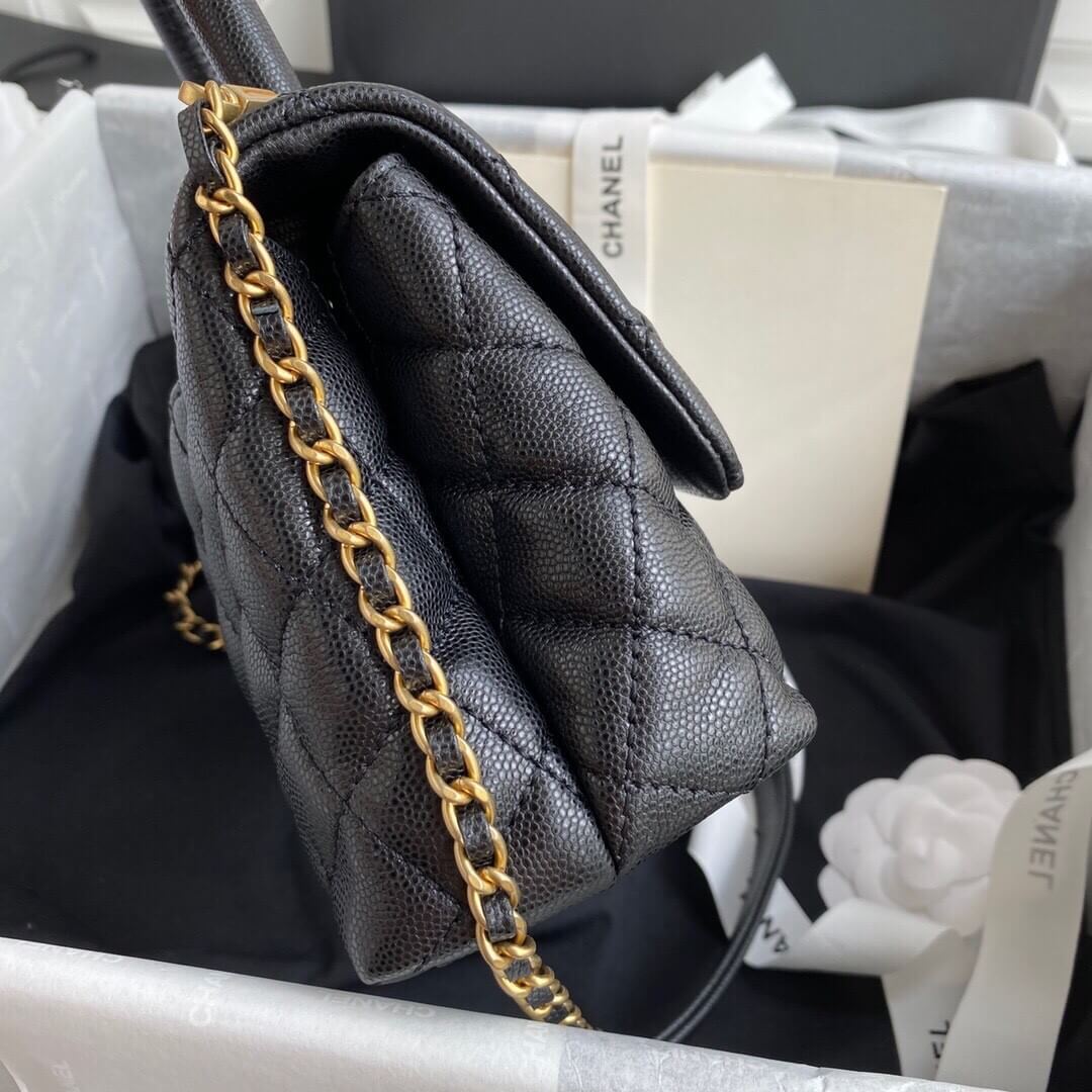 CHANEL Coco Handle Bag Small - Image 5