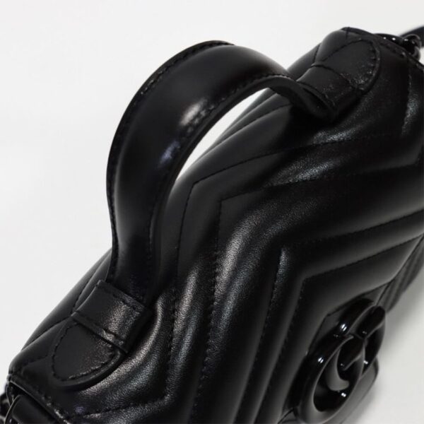 Gucci Marmont Mini Top Handle Bag - Image 6