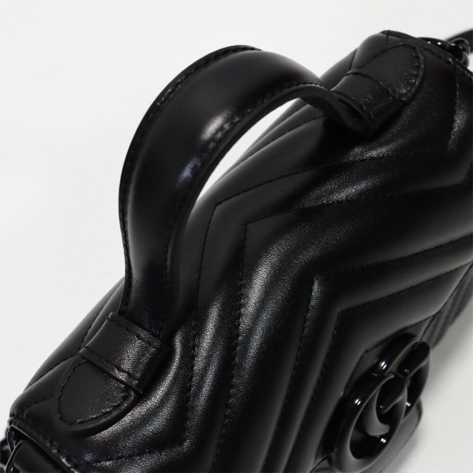 Gucci Marmont Mini Top Handle Bag - Image 6