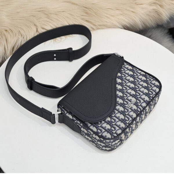 Dior Mini Saddle Messenger Bag - Image 5