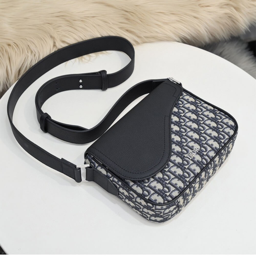 Dior Mini Saddle Messenger Bag - Image 5