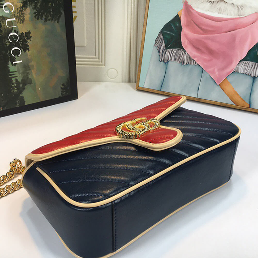 Gucci Marmont Matelasse Shoulder Bag - Image 7