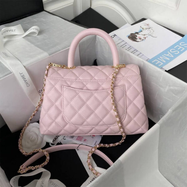CHANEL Coco Handle Bag Small - Image 3