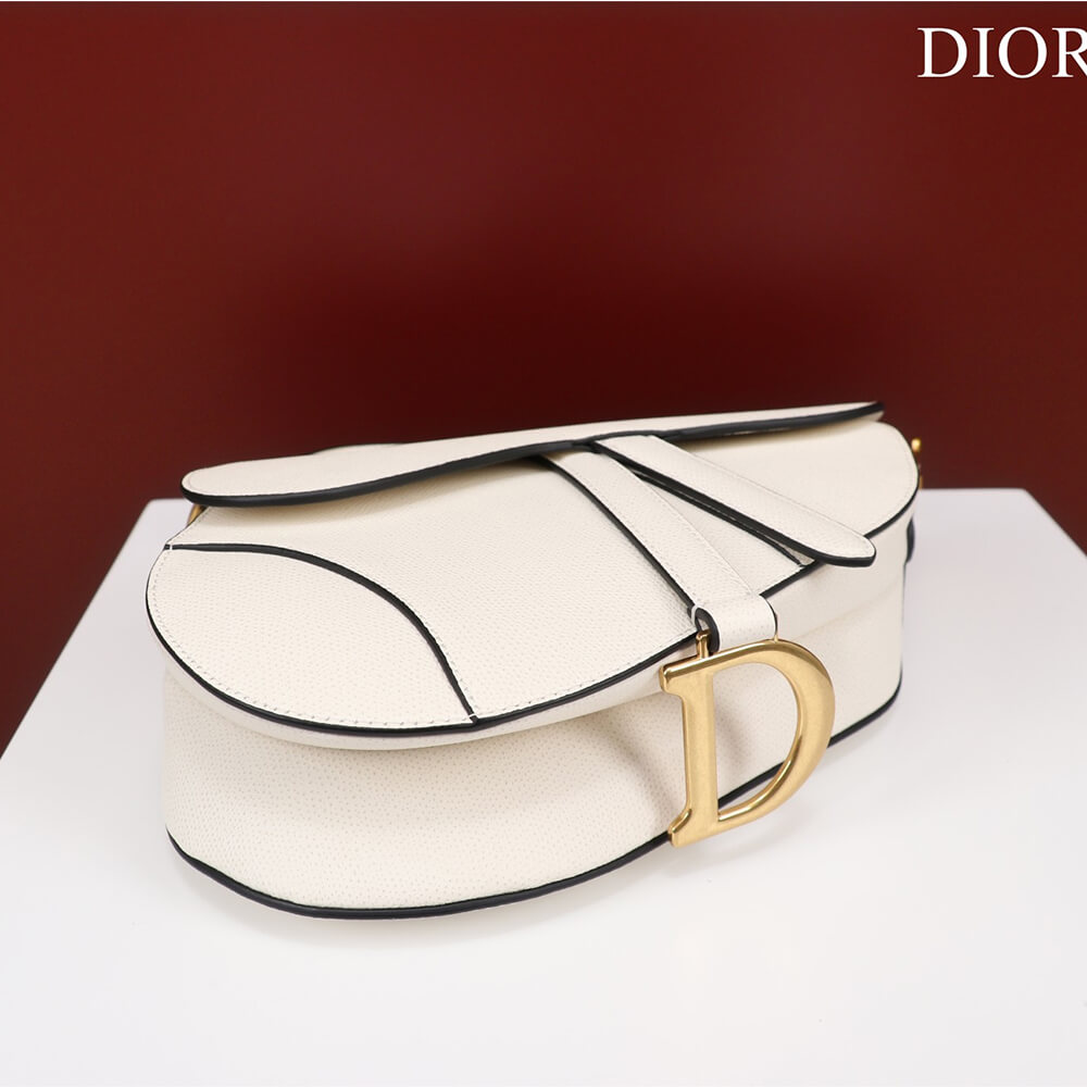 Dior Mini Saddle Bag With Strap - Image 6