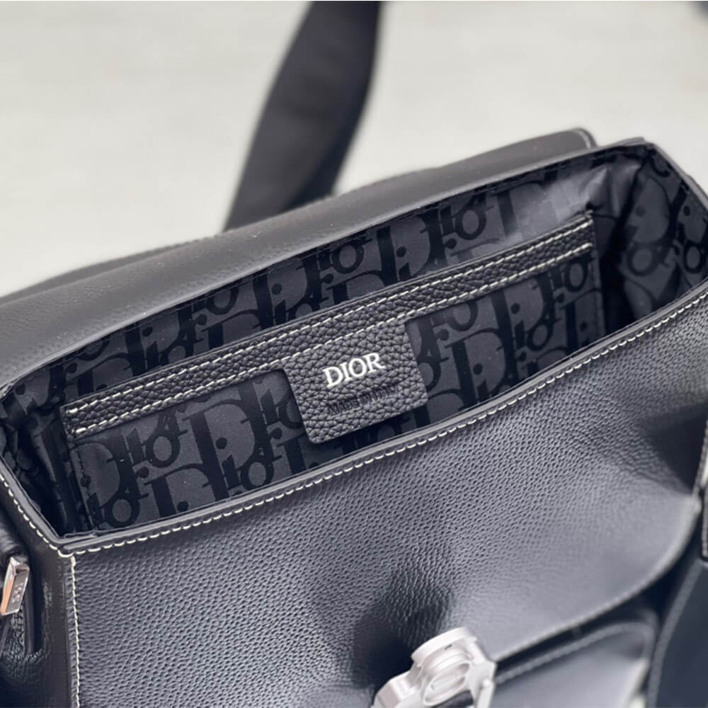 Dior Mini Saddle Bag With Strap - Image 7
