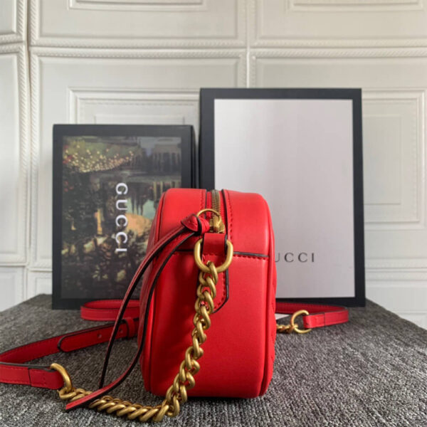 Gucci Marmont Matelasse Shoulder Bag - Image 4